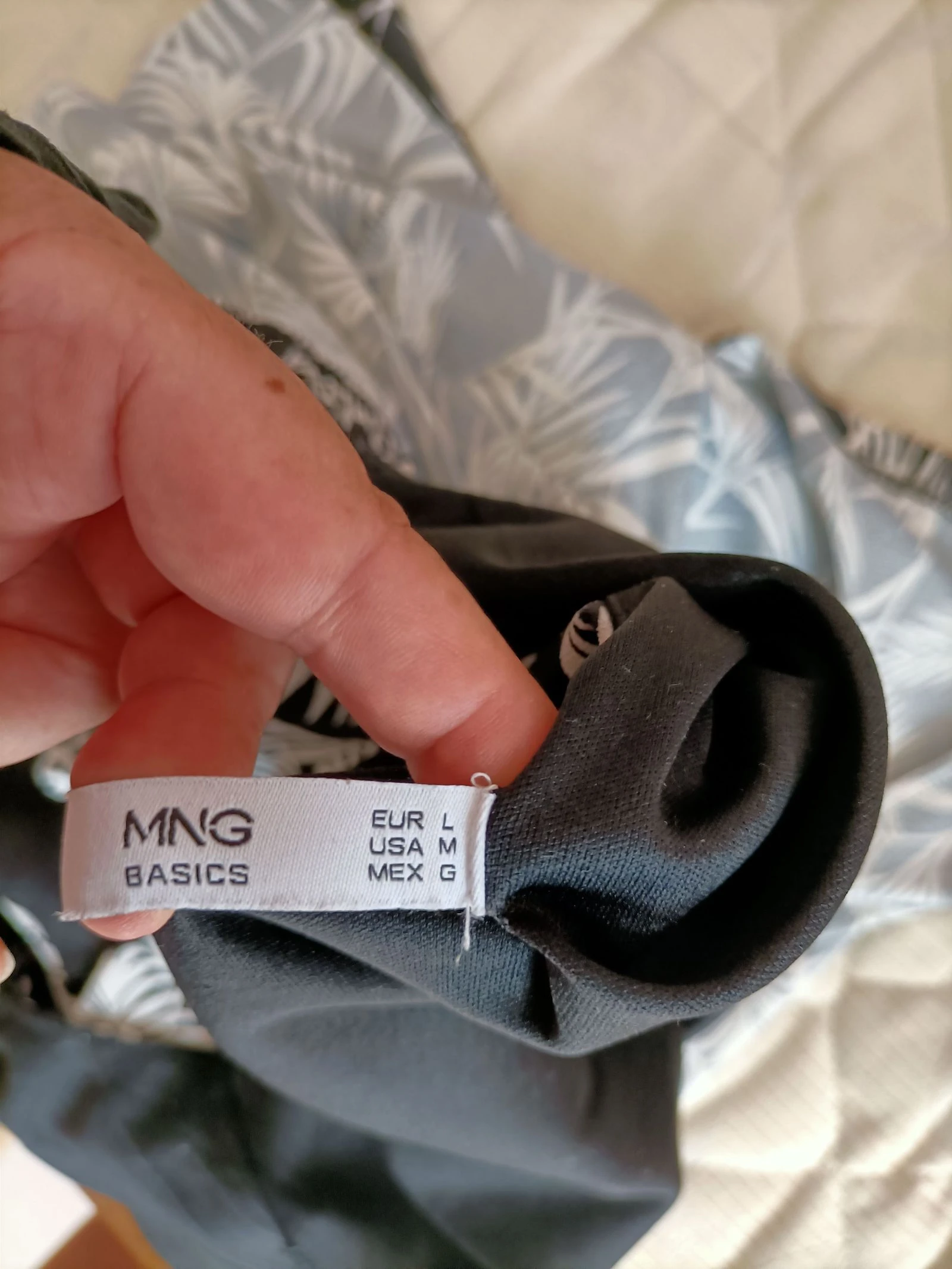 Combishort Mango à motifs palmes - Taille L  – photo 6